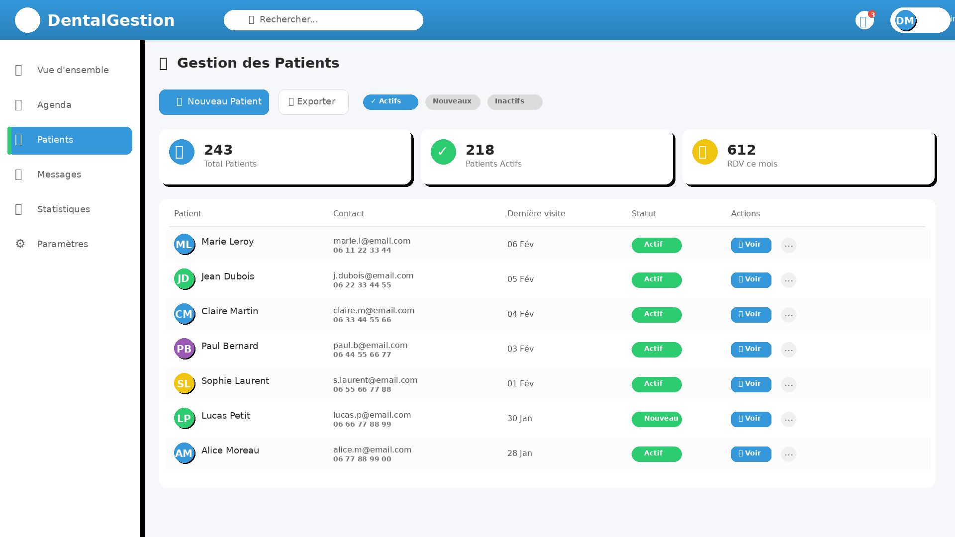 Communication cabinet patient